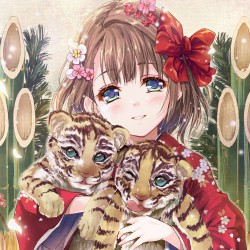 2022年賀絵 2022年賀絵